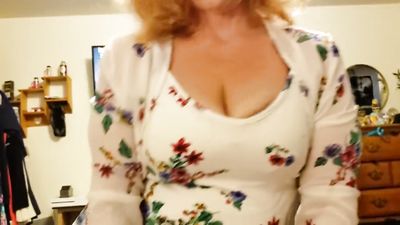 Blonde MILF Cougar Mom with Glasses Teaches Step Son * ROLE PLAY *