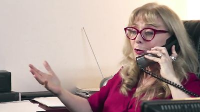 SheWillCheat - Older MILF Nina Hartley Hires Young Stud For