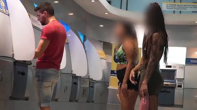 Two Big Ass Brazilian Sisters Get Fucked By A White Guy