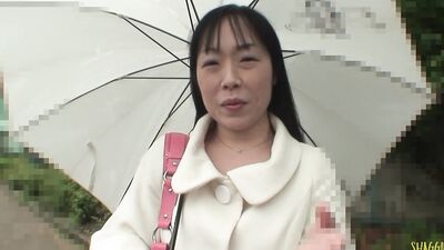 Sloppy creampie for the Asian milf who loves toys and fucking thats a bit weird