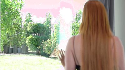 Two Cocks For A Redhead Milf Porn Star