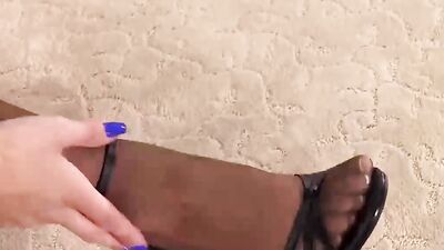 Kara faux s foot tease
