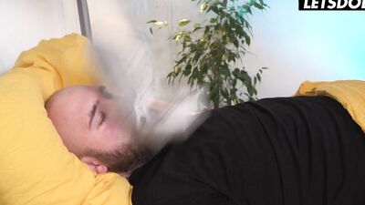 Ria Red Gets Her Sweet Pussy Fucked by BBC - HORNY HOSTEL