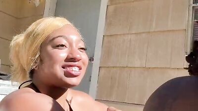 Fijii pornbox live with str8rich in the hot tub while stepmom out