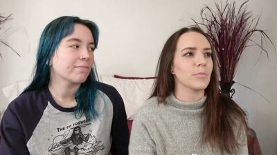 Casting Desperate Amateurs Alisha Olivia and Milo Getting their tight pussies pounded
