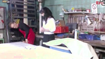 Mature Hairy Secretary Fucked At Work