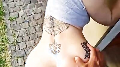 Two sluts suck big cock and get pounded hard