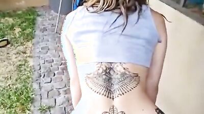 Two sluts suck big cock and get pounded hard
