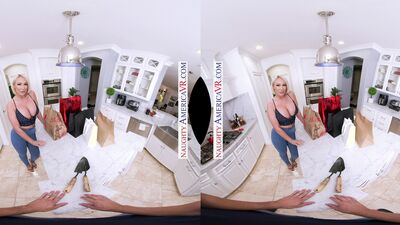 Mellanie Monroe Finally Gets Her Neighbor Alone To Fuck His Brains Out