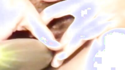 Huge Cucumber in My Pussy - Latina MILF Ardientes69 Fucks Herself to Real Orgasm
