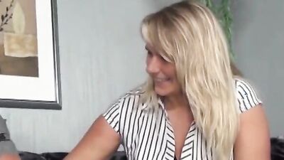 Hot Blonde Milf Takes Big Dick In Pussy & Mouth - German Amateur Sex