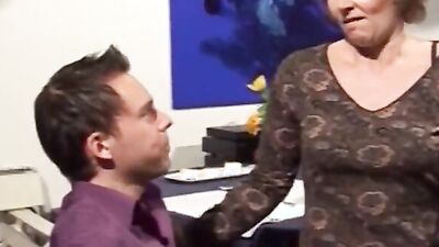 Hot milf pussy fucked by young stud - big tits, blowjob cumshot
