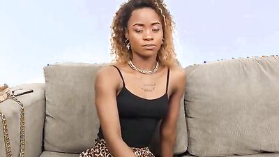 Amateur Black Thot With Big Booty Gets Anal Wrecked In Bikini Try On Casting