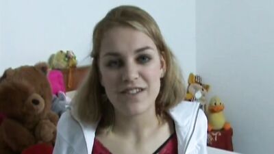Pearly seduces rough teen friend