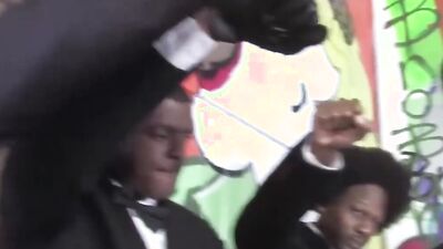 Jordan Blue Gets Her Face Fucked By Big Black Cocks