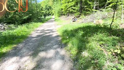 Wife was fucked and caught by unknown outdoor