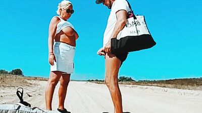 Suck a stranger on the road