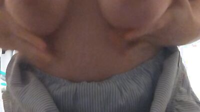 Bouncing my boobs
