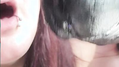 Suck my toes and enjoy his Black cock with Me