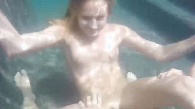 Poolside sex pov