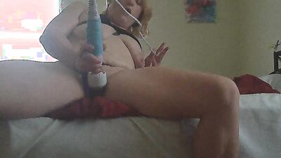 Milf Pounds Ass With Toy and Uses Vibrator