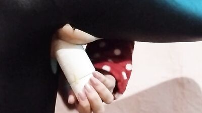 TO BE FUCK FROM BEHIND BY A BIG TOY IS GREAT,close up view