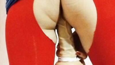 LOVE TO FUCK WITH MY LONG DILDO IN MY DRESS