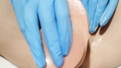 I LIKE TO FUCK WITH MY FAVORITE XXL DILDO ❤️ CLOSE UP VIEW