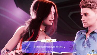 EP7: Flirting and Touching with Diana - Grand Tits Adventure (Gameplay)