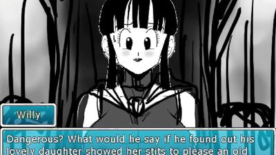 Kamesutra Dbz Erogame 79 Showing Her Tits to the Old Neighbor
