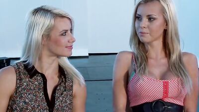 Bobbi Starr, Jessie Rogers & Chanel Preston get kinky with Electrosex and Shocking Lezdom Action