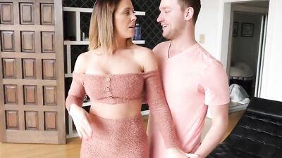 PUREMATURE Busty MILF Puts More Than The Tip In Her ASS