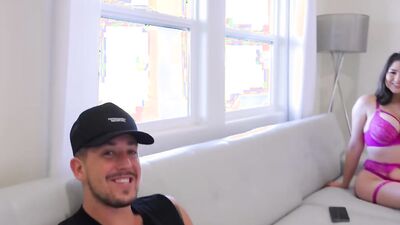 Alyx Star's Behind The Scenes Interview - A MILF's POV with a Big Titted Brunette