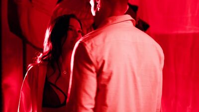 Milena Ray can't resist the stranger's hard cock in her lingerie & HD video