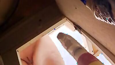 Kinky mature wife's shaved pussy gets rammed hard