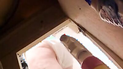 Kinky mature wife's shaved pussy gets rammed hard