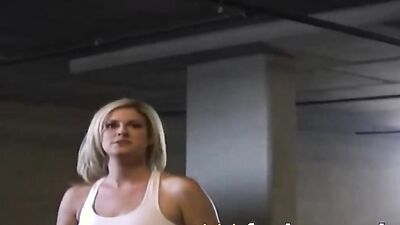 Sexy blonde MILF cockslut X bangs a massive rod for a hot VR cumshot