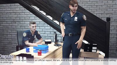 Cheating Wife & Stepmother engage in Corruption & Hot MILF Action at Police Station Part 1