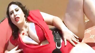 Big Tits gets a second load of cum to finish off her mature pussy