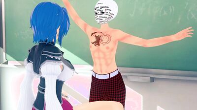 Big Tits goes wild in Xena's X-rated story - " HS DXD NTR Madness 13"