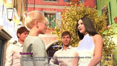 Holiday for Four Part 3: Step Mature Gets Wild with Pussies in 3D Swinger Club
