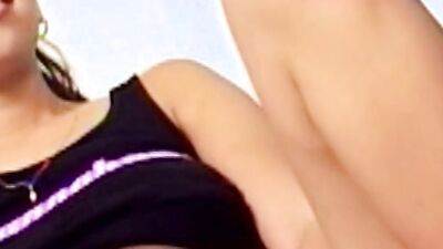 Mone Divine's first time showing off her big tits & giving a rough naturals-style deep throat