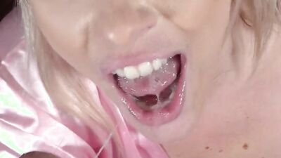 Bunny Madison's rough roleplay ends with a milf orgasm