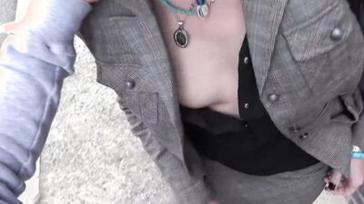 Experience the ultimate POV experience with Chech Mature - A MILF's wild outdoor sexcapades
