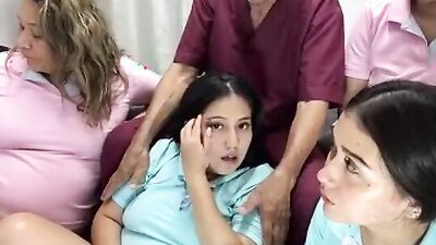 Mature housewife gets off with a big dildo on webcam - homemade video