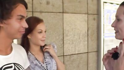 Cash-hungry Czech Couples engage in group sex with big-titted Russian sluts