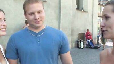 Cash-hungry Czech Couples engage in group sex with big-titted Russian sluts