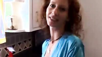Jennifer, the kitchen slut, gets down and dirty in amateur porn