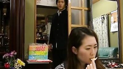Mina Tojo Woman MILF Miriama Kunkelova gets her mature Asian pussy pounded