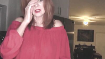 Horny MILF with big tits craves a hard dick in her ass